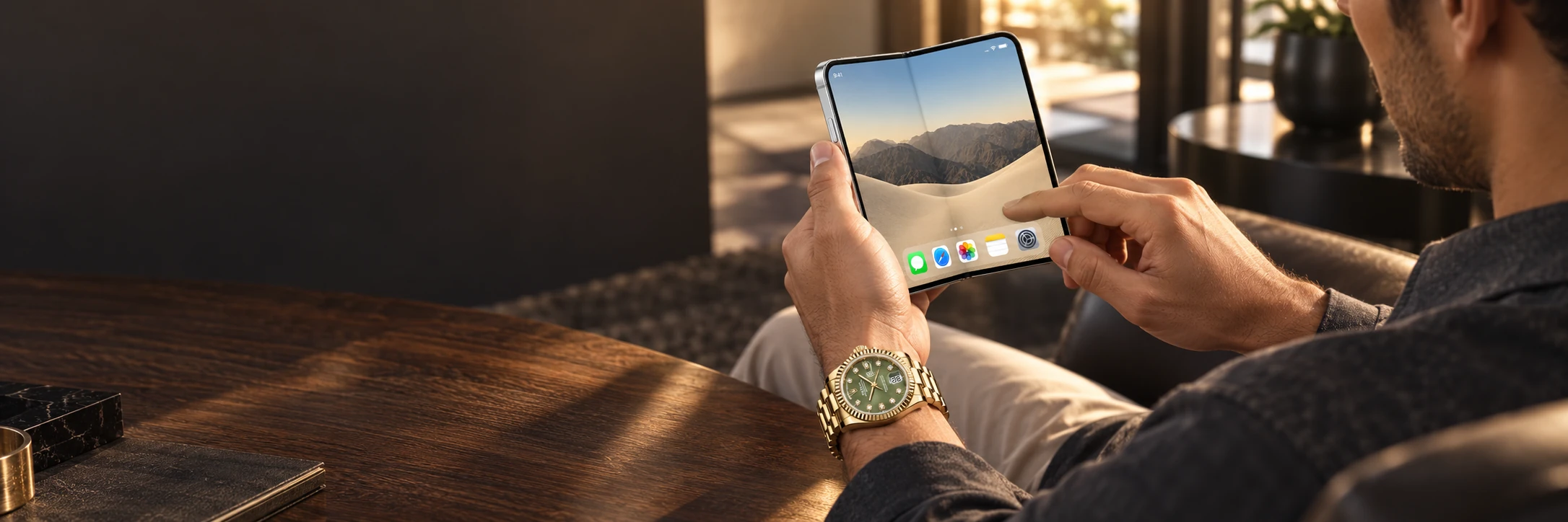 Luxury in your hands.