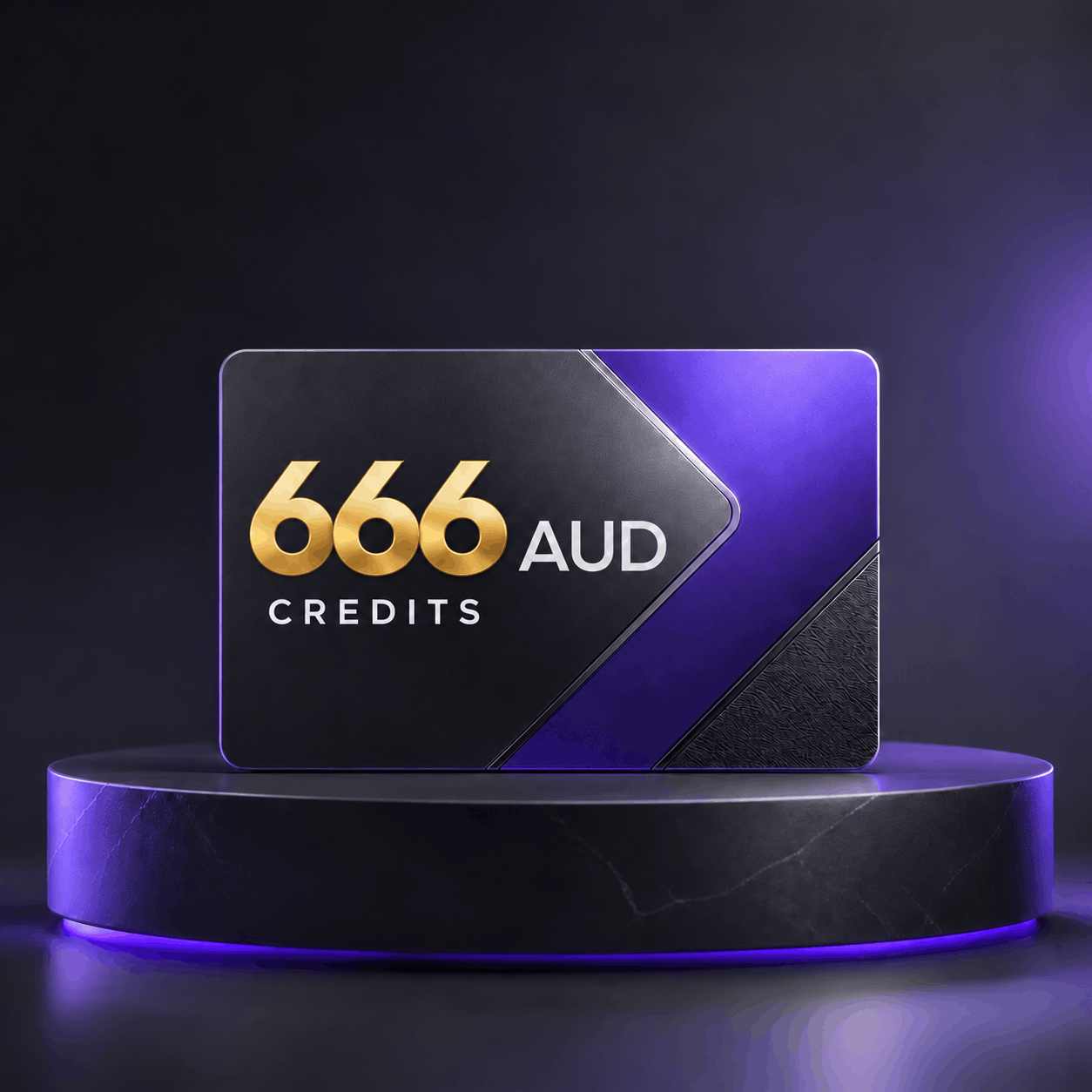 666 AUD WON66 Credits (x1 wagering)