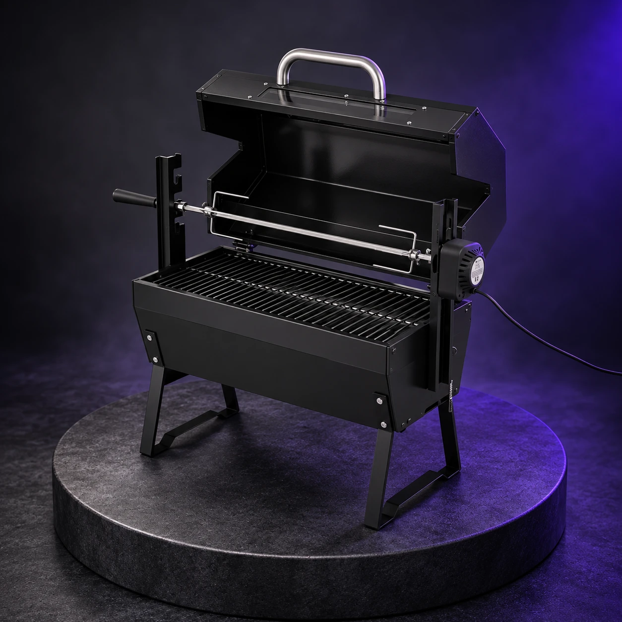 Grillz BBQ Grill Charcoal Electric Smoker Roaster