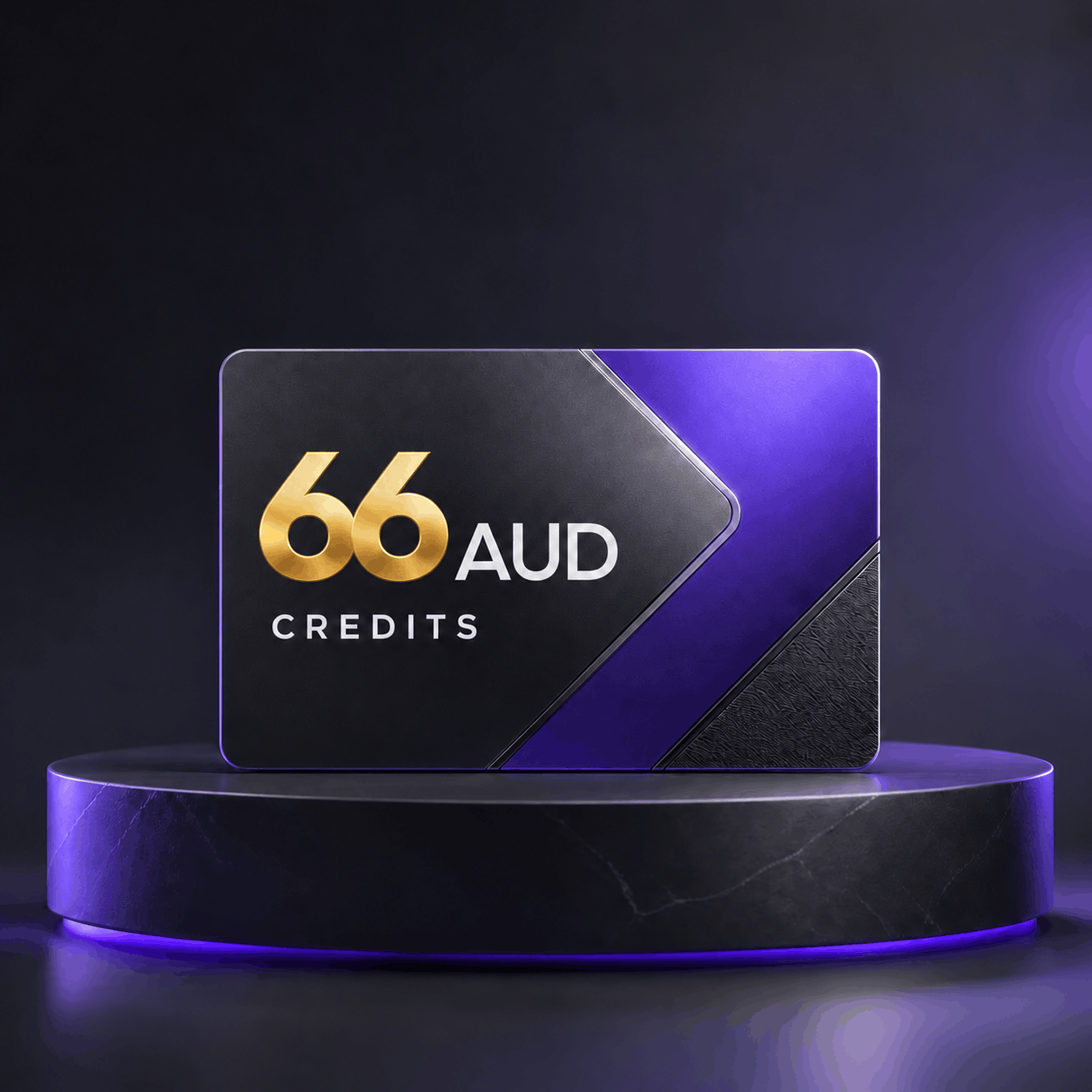 66 AUD WON66 Credits (x1 wagering)